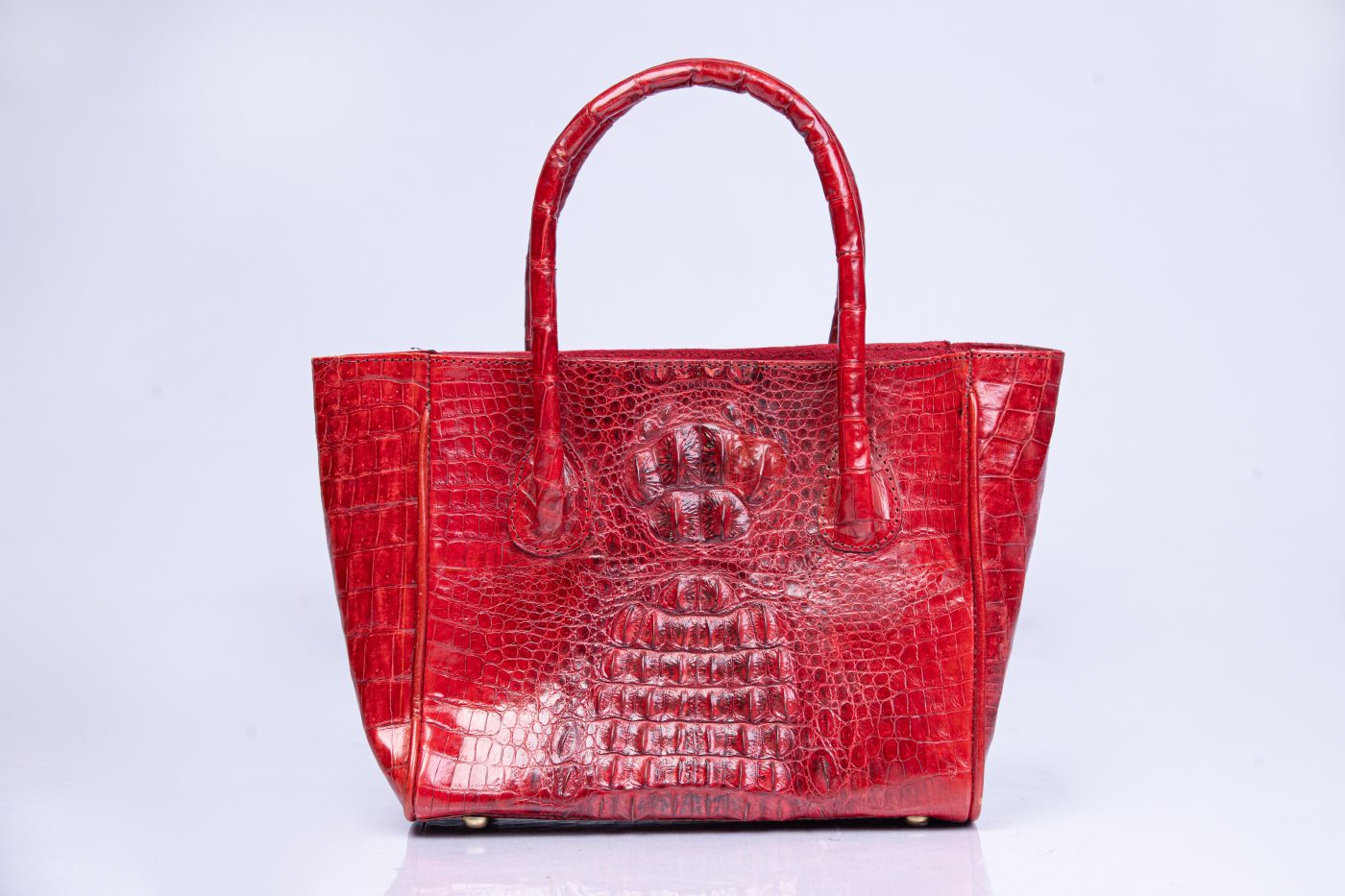 sac en vraie cuir de croco MAHATSARA